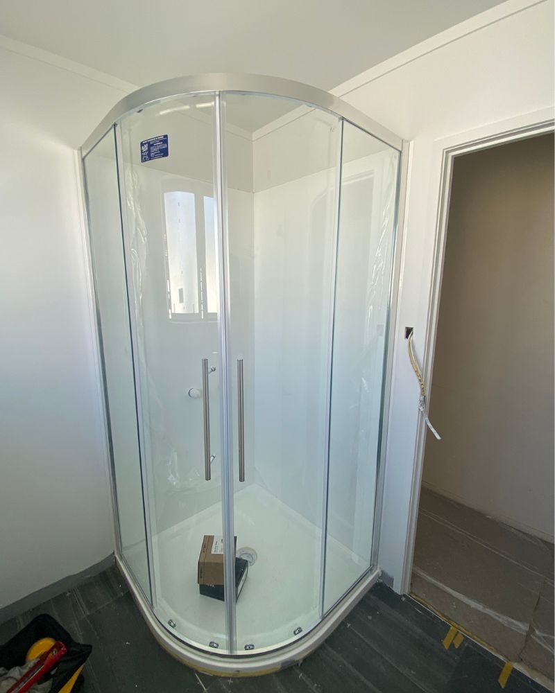 Acrylic shower replacement in West Auckland